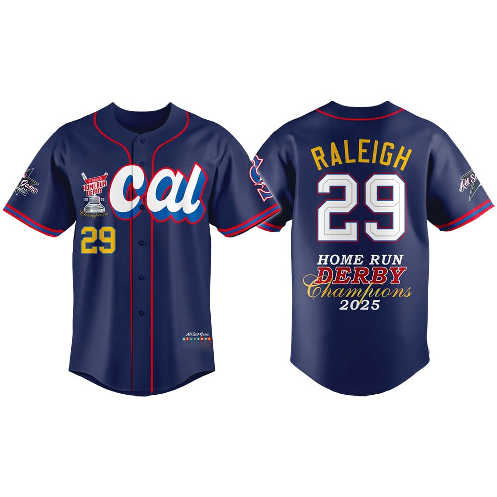 CAL Raleigh 2025 Home Runs Derby Champions Jersey