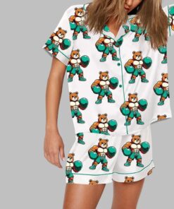Canelo Alvarez Bear Boxing Pajama Set