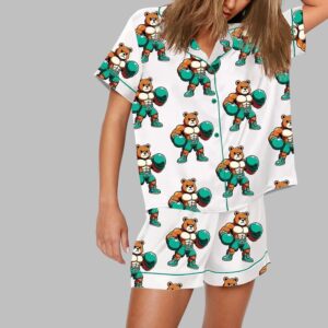 Canelo Alvarez Bear Boxing Pajama Set