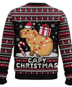Alternative view of Capy Christmas Ugly Christmas Sweater