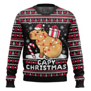 Capy Christmas Ugly Christmas Sweater