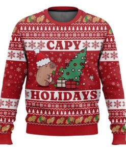 Capy Holidays Christmas Ugly Sweater