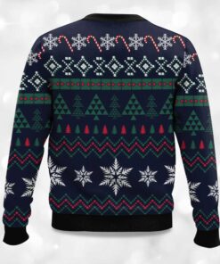 Alternative view of Cardigan Pattern Ugly Christmas Sweater