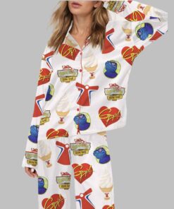 Carnival Cruise Satin Pajama Set