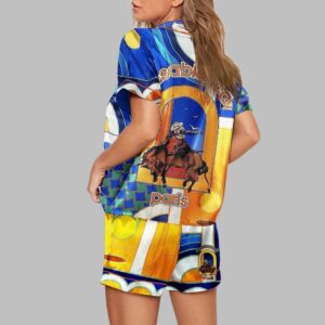 Alternative view of Casablanca Cowboys Pajama Set