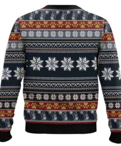 Alternative view of Cat Show Me Your Kitties Ugly Christmas Sweater