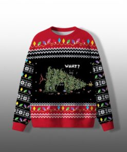 Cat Tree What Ugly Sweater 2025 Christmas 