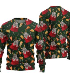 Alternative view of Cat Ugly Christmas Sweater 