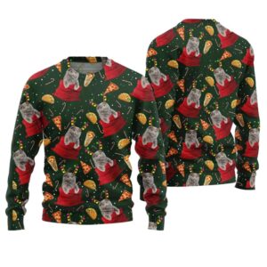 Cat Ugly Christmas Sweater - Grishko.com
