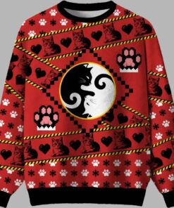 Cats Humour Ugly Christmas Sweater