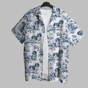 Cavalier King Charles Spaniel Hawaiian Shirt