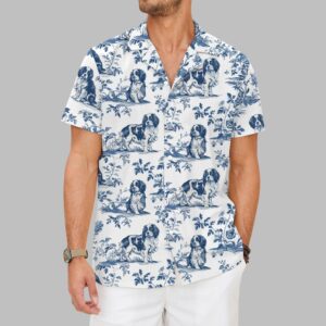 Alternative view of Cavalier King Charles Spaniel Hawaiian Shirt