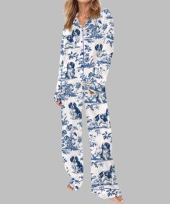 Alternative view of Cavalier King Charles Spaniel Pajama Set