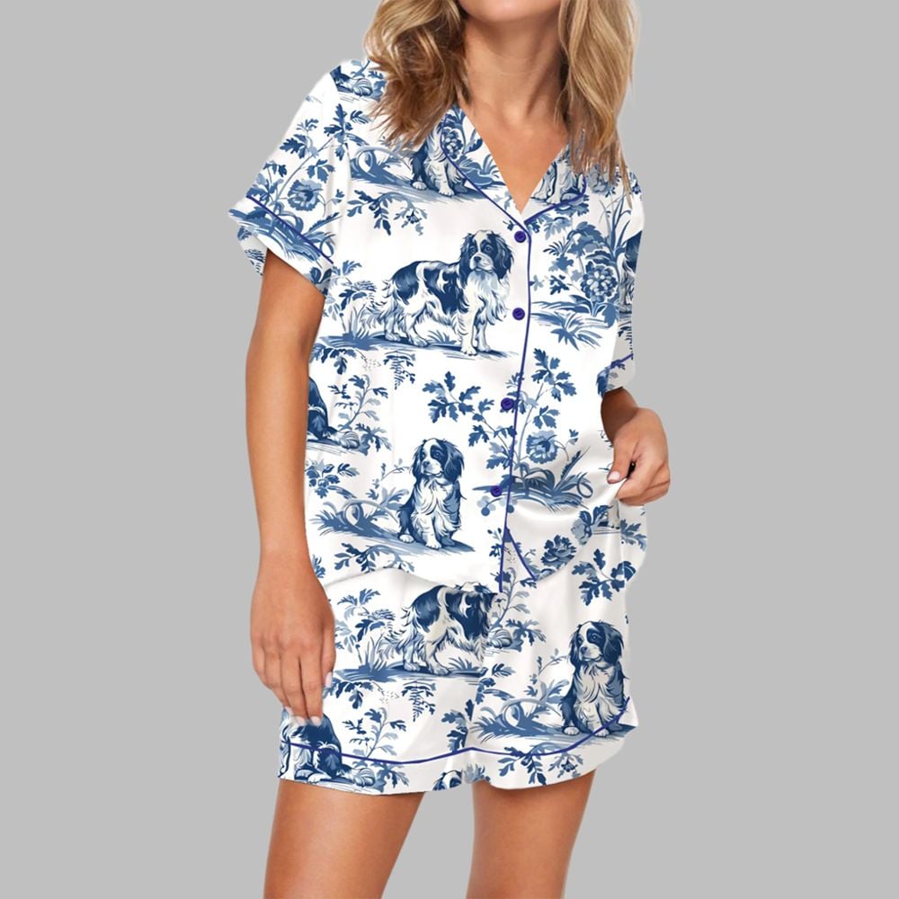 Cavalier King Charles Spaniel Pajama Set
