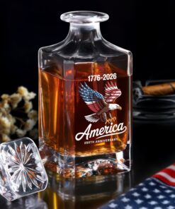 Alternative view of Celebrate 250 Years of America USA Anniversary 1776-2026 Decanter