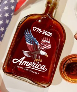 Alternative view of Celebrate 250 Years of America USA Anniversary 1776-2026 Whiskey Bottle