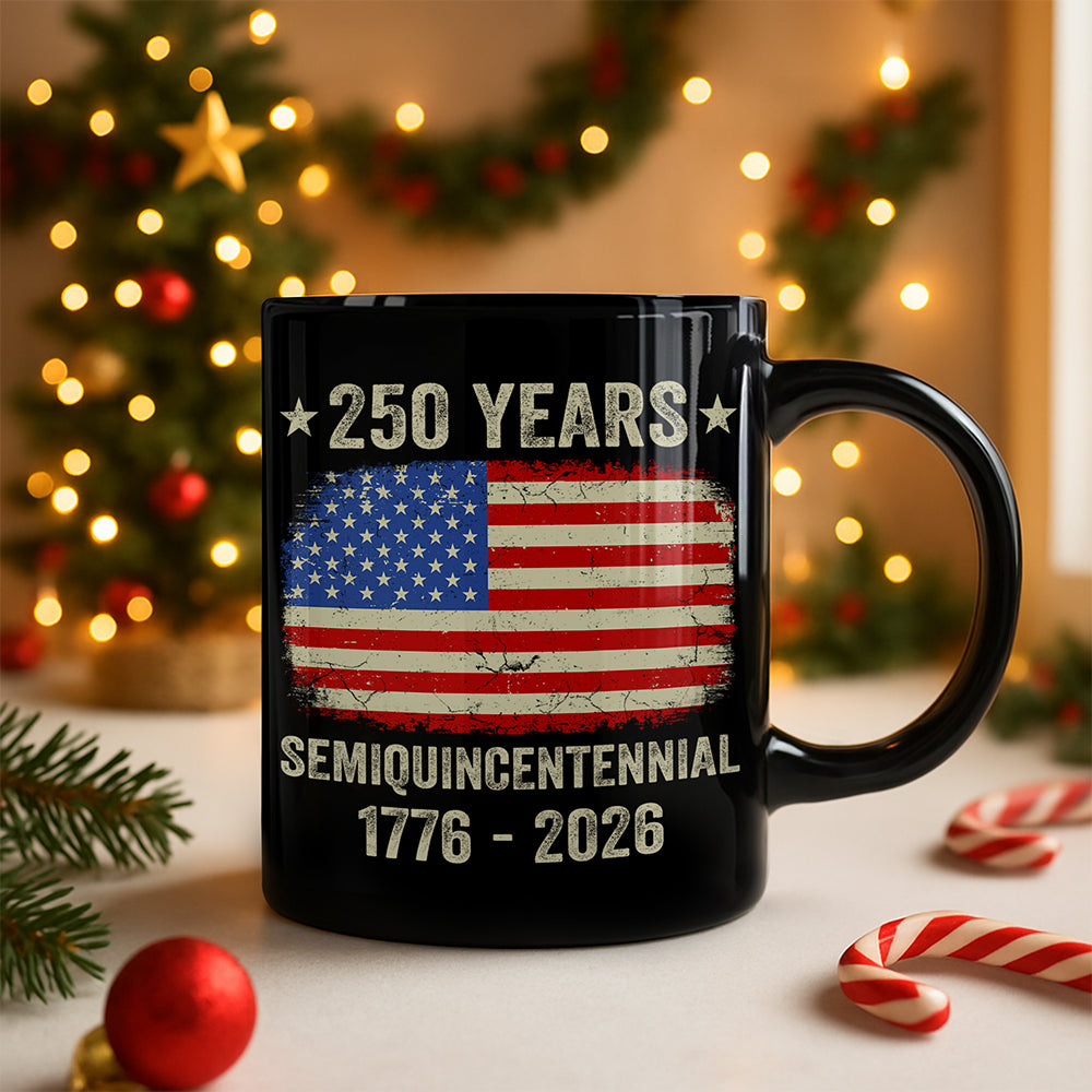 Celebrate 250th Anniversary United States Semiquincentennial Black Mug HO82 894772 - Image 7