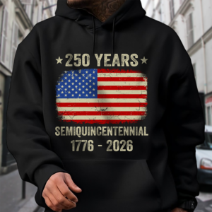 Alternative view of Celebrate 250th Anniversary United States Semiquincentennial Dark Shirt HO82 894776