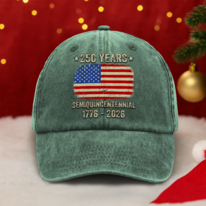 Alternative view of Celebrate 250th Anniversary United States Semiquincentennial Washed Denim Baseball Cap HO82 894768