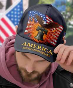Alternative view of Celebrate America 250th Anniversary United States Classic Cap