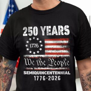 Celebrate Our America 250th Anniversary United States Semiquincentennial Dark Shirt HA75 897410