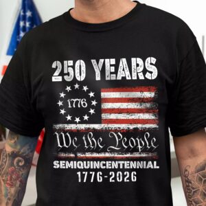 Celebrate Our America 250th Anniversary United States Semiquincentennial Dark Shirt HA75 897410
