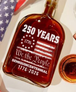 Alternative view of Celebrate Our America 250th Anniversary United States Semiquincentennial Whiskey Bottle