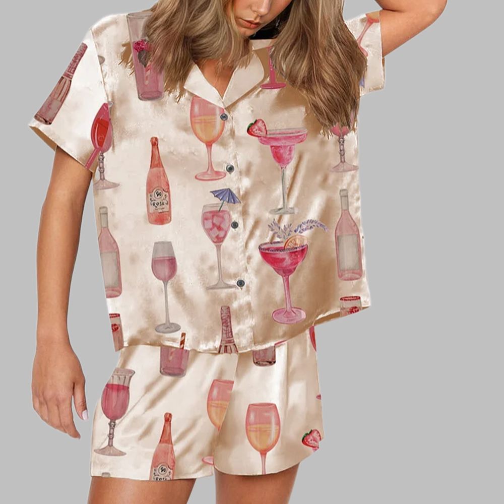 Alternative view of Champagne Cocktail Pajama Set