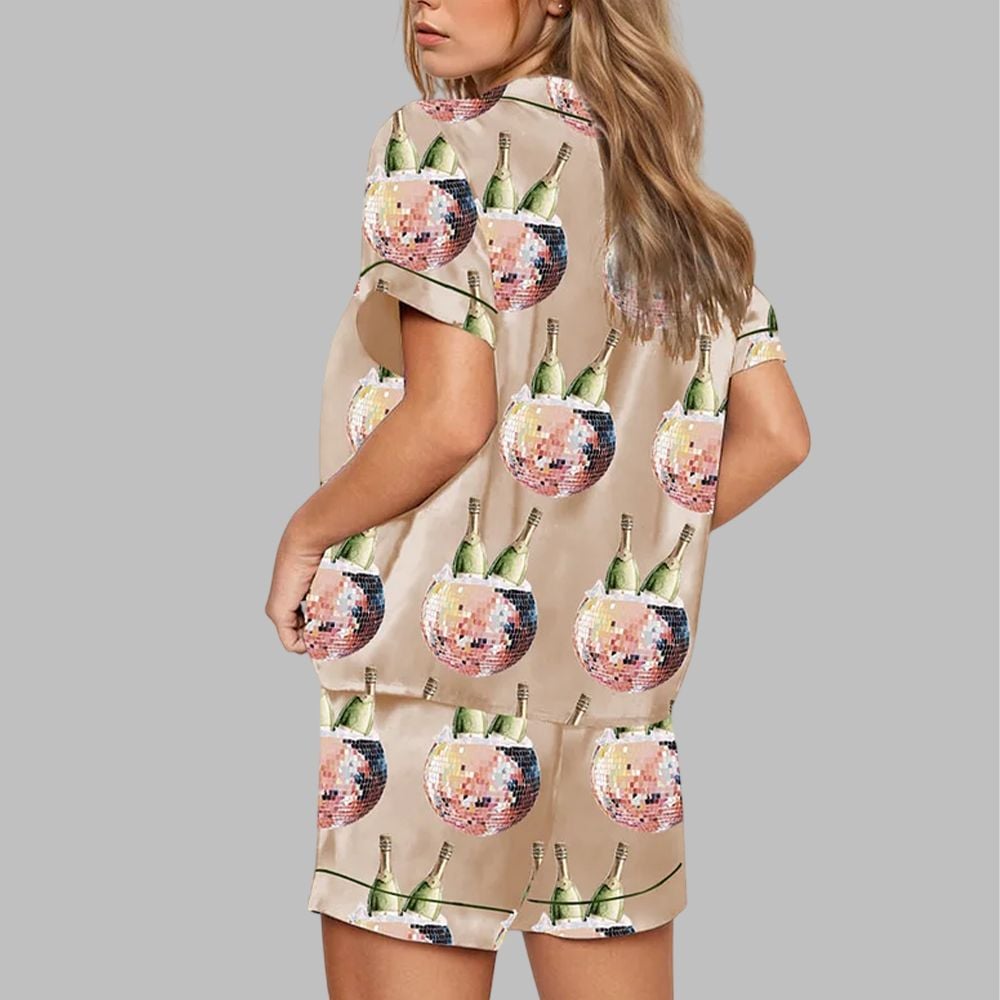 Champagne Disco Ball Pajama Set - Image 3
