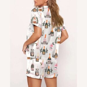 Alternative view of Champagne Wine Bottles Pajama Set