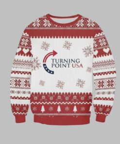 Charlie Kirk Turning Point USA Ugly Sweater 