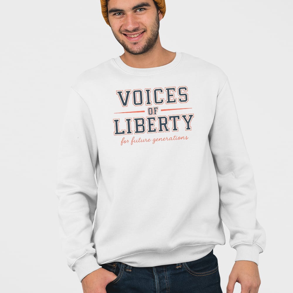 Charlie Kirk Voice Of Liberty For Future Generations Shirt - Image 4