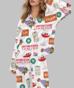 Chattahoochee Yacht Club Silky Satin Pajama Set