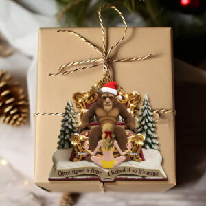 Alternative view of Cheeky Fairytale Couple Ornament - Personalized Gifts For Couple 03tgti220925