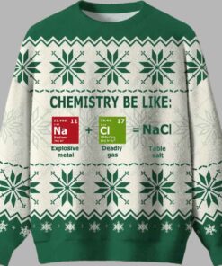 Alternative view of Chemistry Be Like Ugly Christmas Sweater
