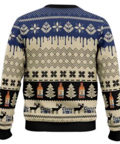 Alternative view of Chevron Pattern Coors Banquet Christmas Ugly Sweater