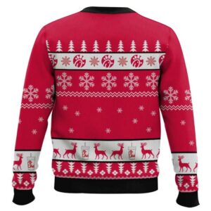 Alternative view of Chick Fil A Christmas Ugly Sweater