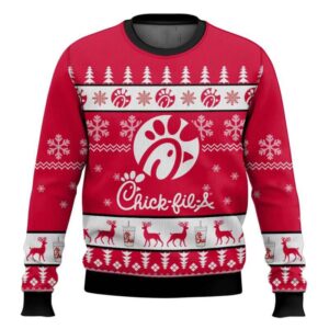Chick Fil A Christmas Ugly Sweater