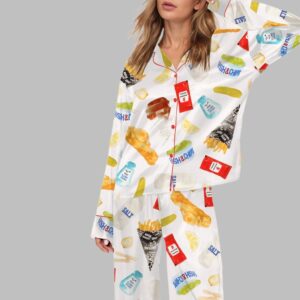 Alternative view of Chips Pajama Set For Women