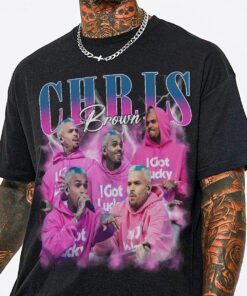 Alternative view of Chris Brown Graphic Shirt, Chris Brown Tour Sweatshirt Hoodie