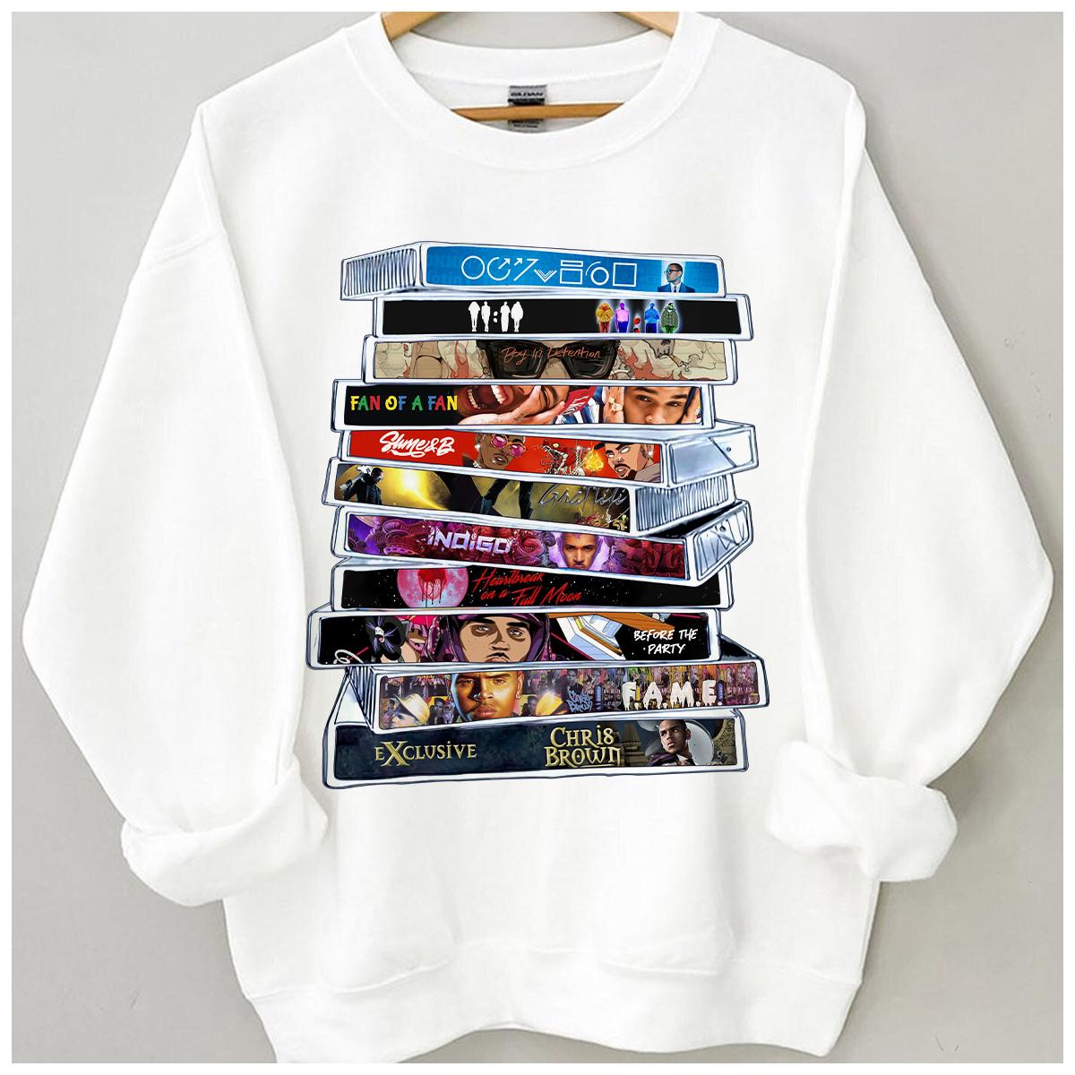 Chris Brown Graphic Shirt, Chris Brown Tour Sweatshirt Hoodie - Image 5