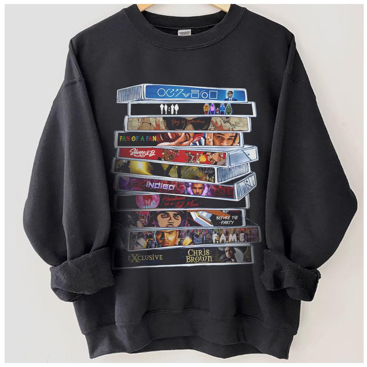 Chris Brown Graphic Shirt, Chris Brown Tour Sweatshirt Hoodie - Image 6