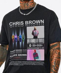 Alternative view of Chris Brown Graphic Shirt, Chris Brown Tour Sweatshirt Hoodie