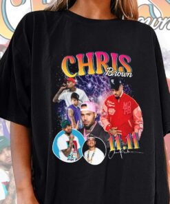 Alternative view of Chris Brown 11:11 Tour 2024 Graphic Shirt, Chris Brown Tour Sweatshirt Hoodie