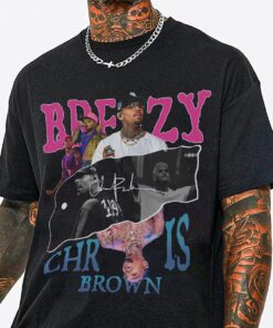 Alternative view of Chris Brown Graphic Shirt, Chris Brown Tour Sweatshirt Hoodie