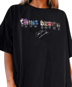 Alternative view of Chris Brown Graphic Shirt, Chris Brown Tour Sweatshirt Hoodie