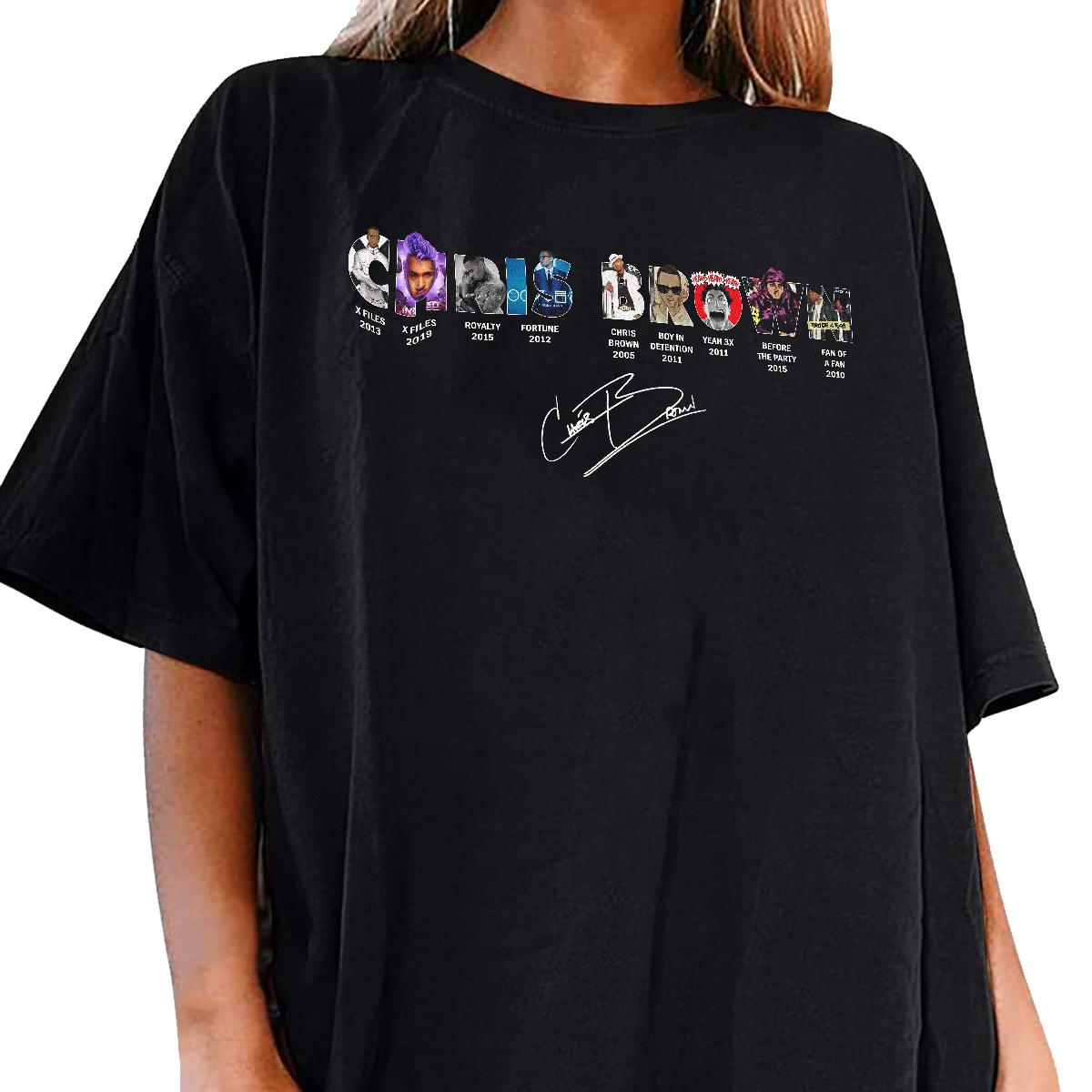 Chris Brown Graphic Shirt, Chris Brown Tour Sweatshirt Hoodie - Image 2