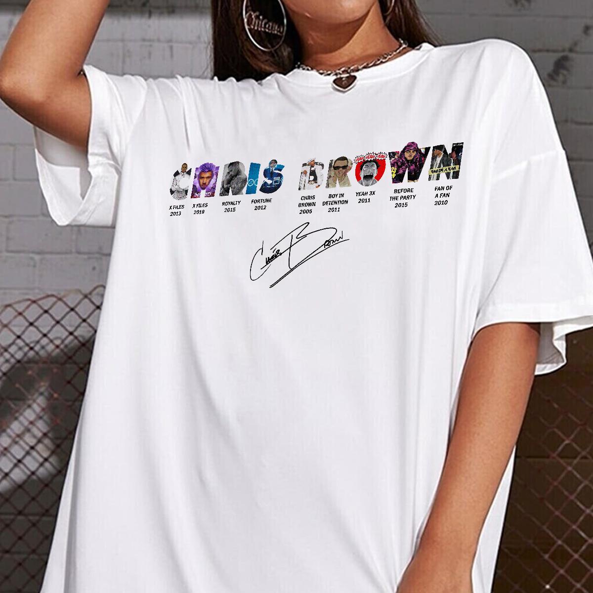 Chris Brown Graphic Shirt, Chris Brown Tour Sweatshirt Hoodie - Image 3