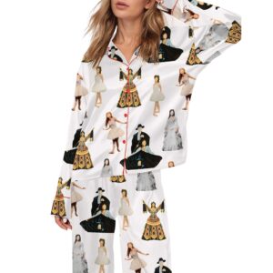 Christine The Phantom Of The Opera Satin Pajama Set For Women