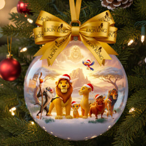 Alternative view of Christmas At Savanna Ornament, Personalized Gifts For Movie Fans 02qhdt151025